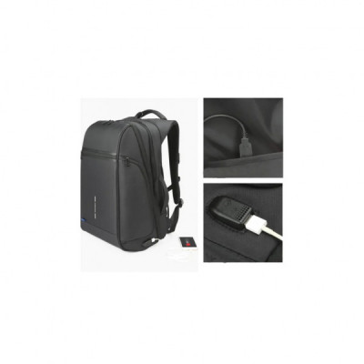 Рюкзак для ноутбука Kingsons 17" laptop backpack Black (KS3199W)