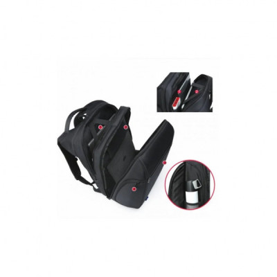 Рюкзак для ноутбука Kingsons 17" laptop backpack Black (KS3199W)