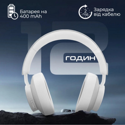 Навушники Promate Takt White (takt.white)