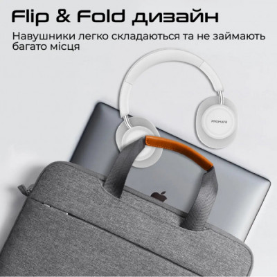 Навушники Promate Takt White (takt.white)