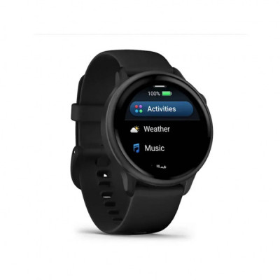 Смарт-годинник Garmin vivoactive 6, Black/Slate, GPS смарт-годинник (010-02985-00)