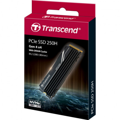 Накопичувач SSD M.2 2280 4TB Transcend (TS4TMTE250H)