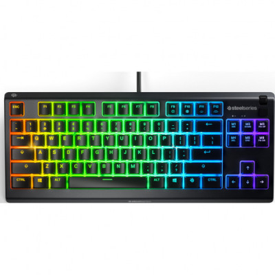 Клавіатура SteelSeries Apex 3 TKL USB UA Black (SS64817)