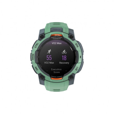 Смарт-годинник Garmin Instinct 3, 45mm, AMOLED, Neo Tropic Bezel w/Neo Tropic Bnd, GPS смарт-годинник (010-02936-01)