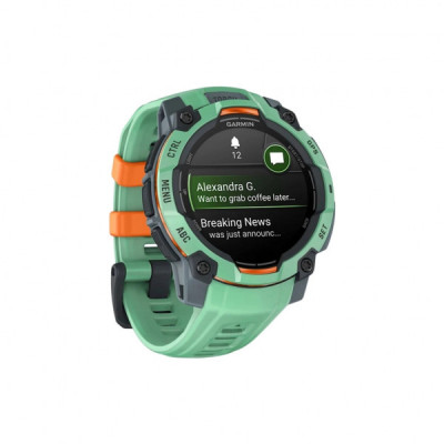 Смарт-годинник Garmin Instinct 3, 45mm, AMOLED, Neo Tropic Bezel w/Neo Tropic Bnd, GPS смарт-годинник (010-02936-01)