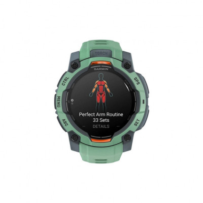 Смарт-годинник Garmin Instinct 3, 45mm, AMOLED, Neo Tropic Bezel w/Neo Tropic Bnd, GPS смарт-годинник (010-02936-01)