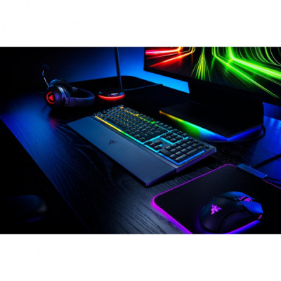 Клавіатура Razer Ornata V3 TKL RGB 84key Mecha-Membrane Switch USB UA Black (RZ03-04881800-R371)