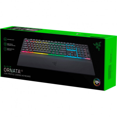 Клавіатура Razer Ornata V3 TKL RGB 84key Mecha-Membrane Switch USB UA Black (RZ03-04881800-R371)