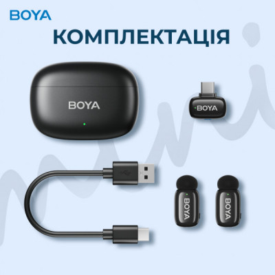 Мікрофон Boya mini-14 Type-C Black (mini-14) Мікрофон Boya mini-14 Type-C Black (mini-14)