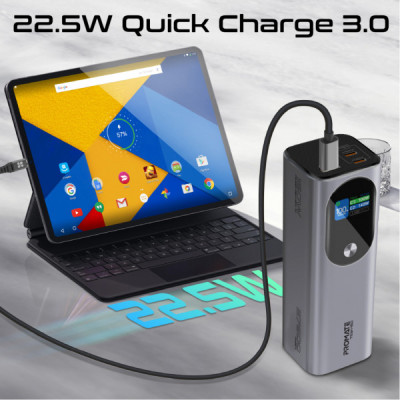 Батарея універсальна Promate 27600mAh PD3.1/140W (titan-160)