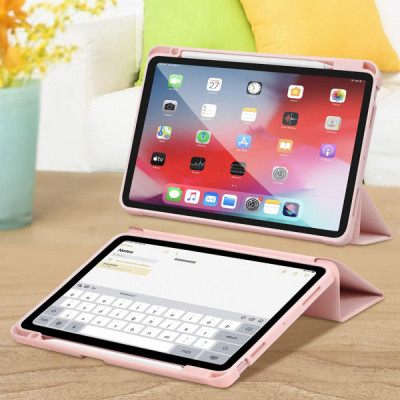 Чохол до планшета BeCover Direct Charge Pen mount Apple Pencil Apple iPad 10.9" 2022 Pink (708500)