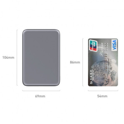 Батарея універсальна Vinga 5000 mAh 20W/15W Wireless (VPBB520WL)