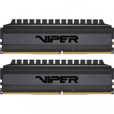 Модуль пам'яті для комп'ютера DDR4 16GB (2x8GB) 3200 MHz Viper 4 Blackout Patriot (PVB416G320C6K)