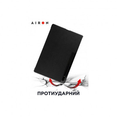 Чохол до планшета AirOn Premium Samsung Galaxy Tab S8 Ultra 14.6 2022 + protective film black (4822352781090)