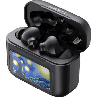Навушники Havit TW956 ANC Black (HV-TW956-BK) Навушники Havit TW956 ANC Black (HV-TW956-BK)