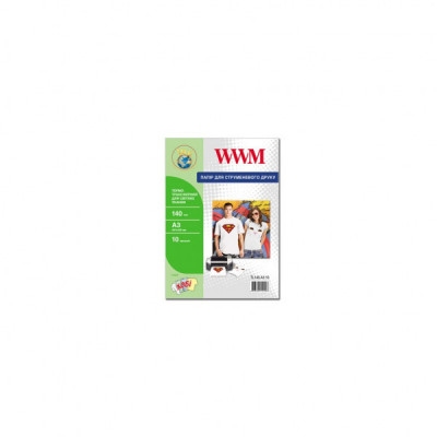 Папір WWM A3 Termotransfers/White (TL140.A3.10)