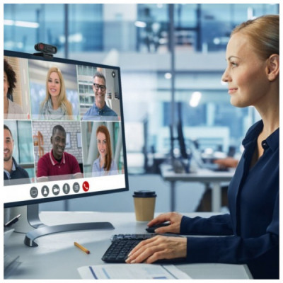 Веб-камера J5create JVU250-N Full HD USB-A/C (JVU250-N) Веб-камера J5create JVU250-N Full HD USB-A/C (JVU250-N)