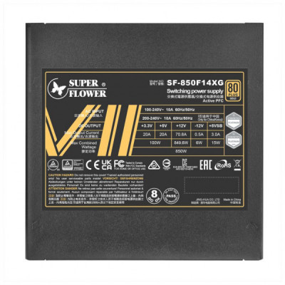 Блок живлення Super Flower 850W LEADEX VII GOLD (SF-850F14XG)