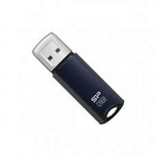 USB флеш накопичувач Silicon Power USB 128GB SILICON POWER usb3.2 Marvel M02 Aluminum Blue (SP128GBUF3M02V1B)