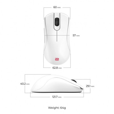 Мишка Zowie ZA13DW Wireless White (9H.N4RBE.A3E) Мишка Zowie ZA13DW Wireless White (9H.N4RBE.A3E)