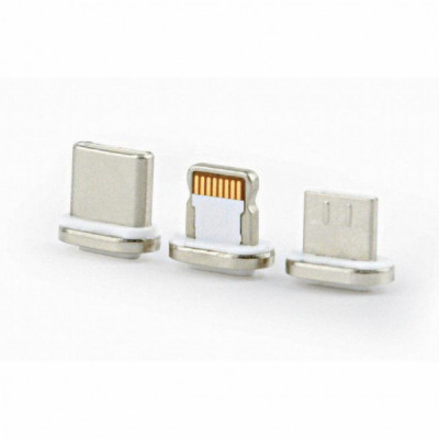 Дата кабель USB 2.0 AM to Lightning + Micro 5P + Type-C 1.0m Cablexpert (CC-USB2-AMLM31-1M)