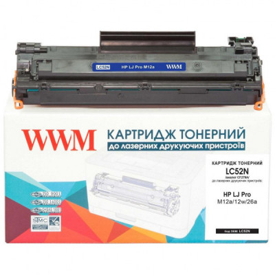 Картридж WWM для HP LJ Pro M12a/12w/26a аналог CF279A (LC52N)