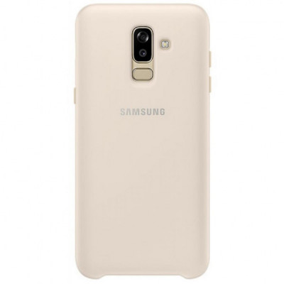 Чохол до мобільного телефона Samsung J8 2018/EF-PJ810CFEGRU - Dual Layer Cover (Gold) (EF-PJ810CFEGRU)