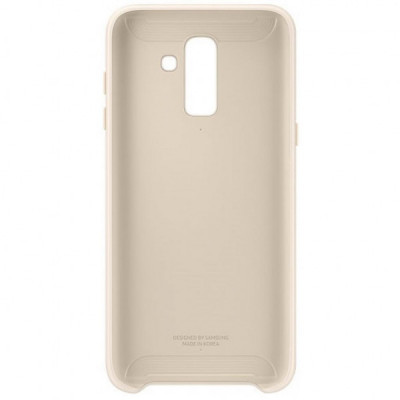 Чохол до мобільного телефона Samsung J8 2018/EF-PJ810CFEGRU - Dual Layer Cover (Gold) (EF-PJ810CFEGRU)