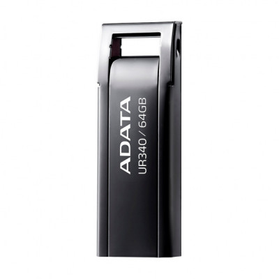 USB флеш накопичувач ADATA 64GB UR340 Black USB 3.2 (AROY-UR340-64GBK)