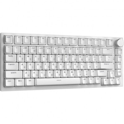 Клавіатура Ajazz AK820 Red Switch USB-C UA White (AK820-R-W)