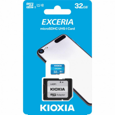Карта пам'яті Kioxia 32GB microSDHC class 10 UHS-I Exceria (LMEX1L032GG2)