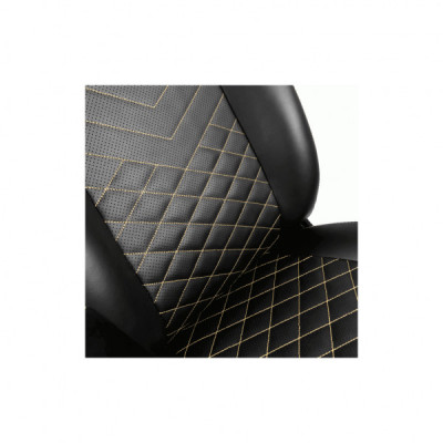 Крісло ігрове Noblechairs Icon Black/Gold (NBL-ICN-PU-GOL)