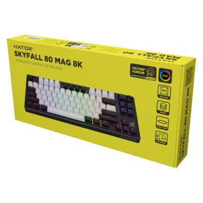 Клавіатура Hator Skyfall 80 MAG Ultima 8K Wireless Black/White (HTK3880UA)