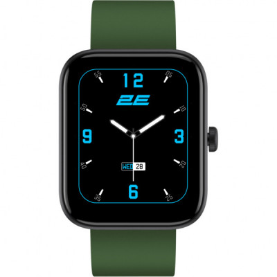Смарт-годинник 2E Alpha SQ Music Edition 46mm Black-Green + ремінець сірий (2E-CWW40BKGN-WS) Смарт-годинник 2E Alpha SQ Music Edition 46mm Black-Green + ремінець сірий (2E-CWW40BKGN-WS)