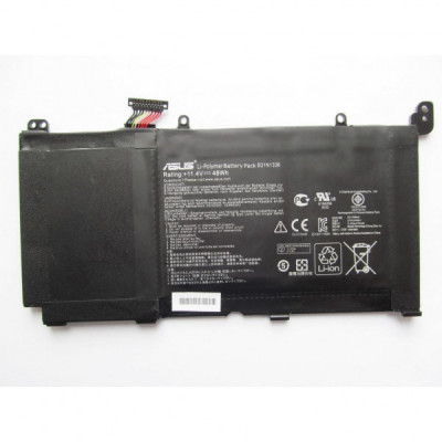 Акумулятор до ноутбука ASUS S551 B31N1336, 4110mAh (48Wh), 3cell, 11.4V, Li-Pol (A47470)