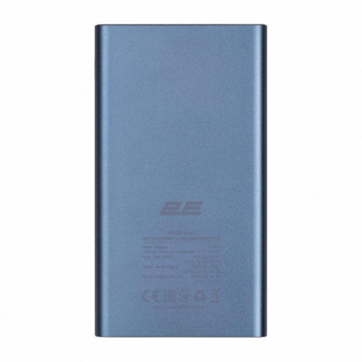 Батарея універсальна 2E 24000mAh PD, QC 100W Steel (2E-PB2502-STEEL)