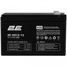 Батарея до ДБЖ 2E 2E-GS12-12 12V 12Ah (2E-GS12-12)