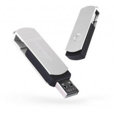 USB флеш накопичувач eXceleram 32GB P2 Series Silver/Black USB 2.0 (EXP2U2SIB32)