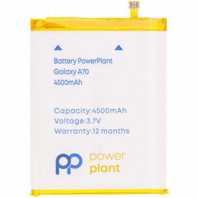 Акумуляторна батарея для телефону PowerPlant Samsung Galaxy A70 (EB-BA705ABU) 4500mAh (SM170715)