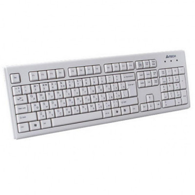 Клавіатура A4Tech KM-720 USB UA White (KM-720-WHITE-US)