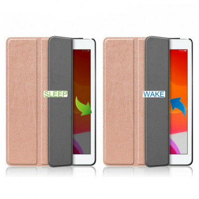 Чохол до планшета BeCover Smart Case для Apple iPad 10.2 2019/2020/2021 Rose Gold (704137)