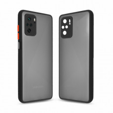 Чохол до мобільного телефона MakeFuture Xiaomi Redmi Note 10S Frame (Matte PC+TPU) Black (MCMF-XRN10SBK)