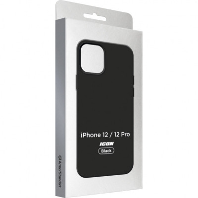 Чохол до мобільного телефона Armorstandart ICON2 Case Apple iPhone 12/12 Pro Black (ARM60577)