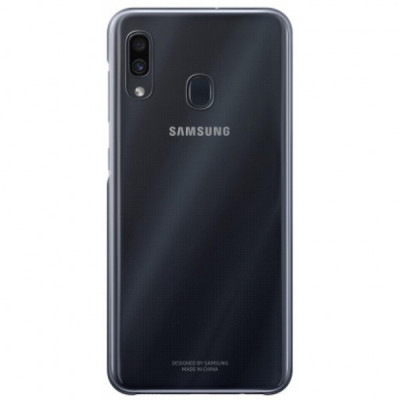 Чохол до мобільного телефона Samsung Galaxy A30 (A305F) Gradation Cover Black (EF-AA305CBEGRU)