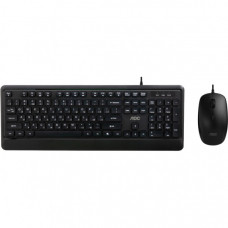Комплект AOC KM220B USB UA Black (KM220B/97)