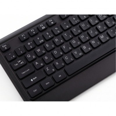 Комплект AOC KM220B USB UA Black (KM220B/97)