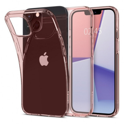 Чохол до мобільного телефона Spigen Spigen Apple iPhone 13 Crystal Flex, Rose Crystal (ACS03559)