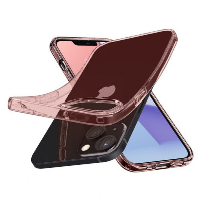 Чохол до мобільного телефона Spigen Spigen Apple iPhone 13 Crystal Flex, Rose Crystal (ACS03559)