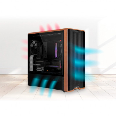 Корпус для ПК Lian Li LANCOOL 217, Black (G99.LAN217X.00)