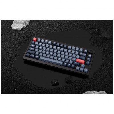 Клавіатура Keychron V1 Max Gateron Jupiter Red QMK Hot-swap Wireless/Bluetooth/USB UA Black (V1MD1_KEYCHRON)